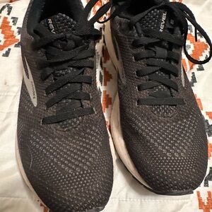 Brooks Women's Black Mesh Sneakers